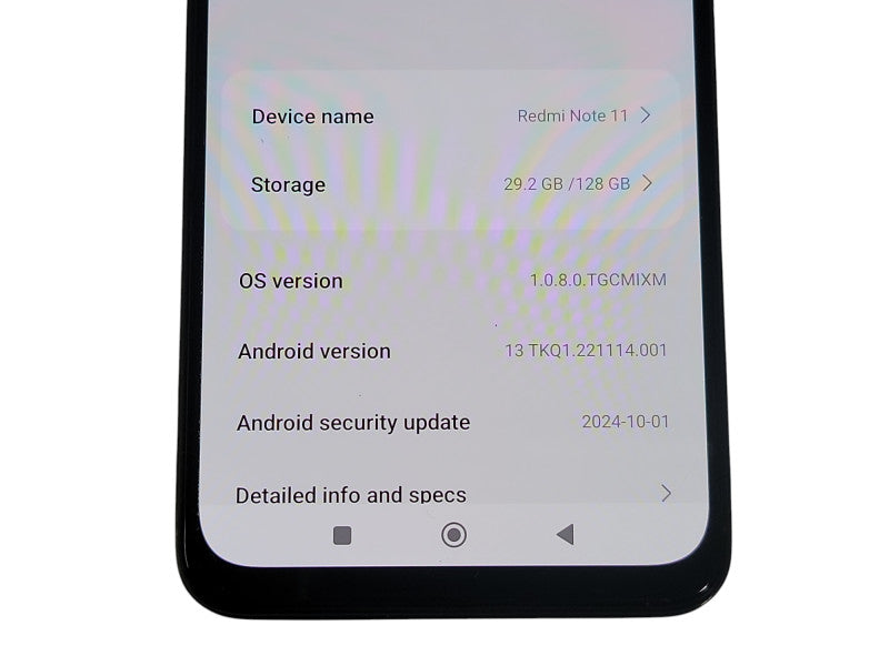 Xiaomi RedMi Note 11 - 128GB - Black [2201117TG] (