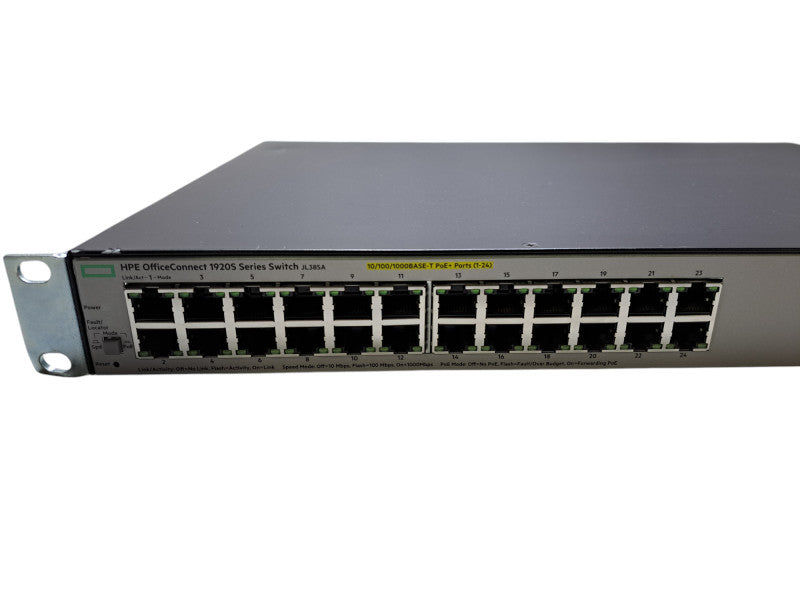 HPE OfficeConnect Switch 1920S 24G 2SFP PoE+ (370W) JL385A