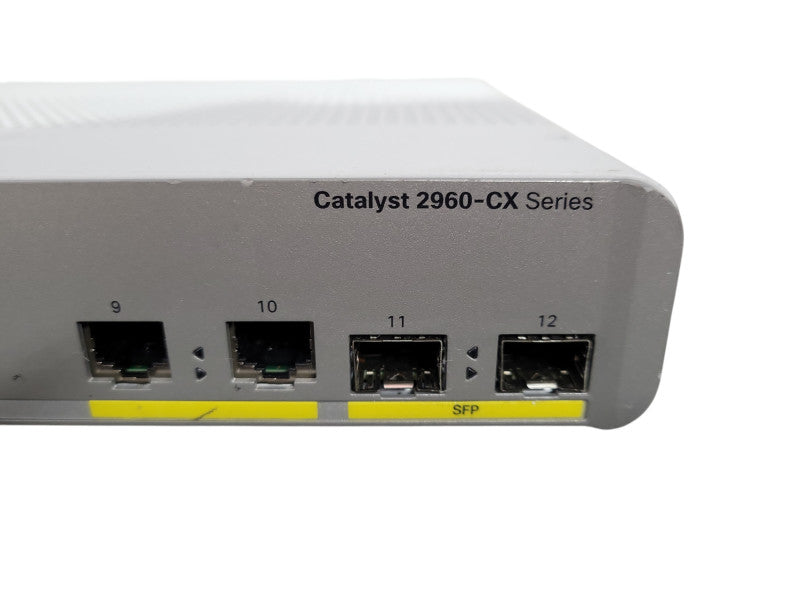 Cisco WS-C2960CX-8TC-L V04 | 8-Port Gigabit Managed Silent Switch w/ 2x SFP !