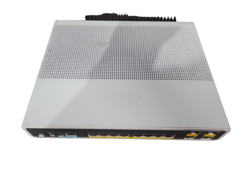 Cisco WS-C3560CG-8PC-S | 8-Port Gigabit PoE Silent Switch | 2x Dual Uplink !