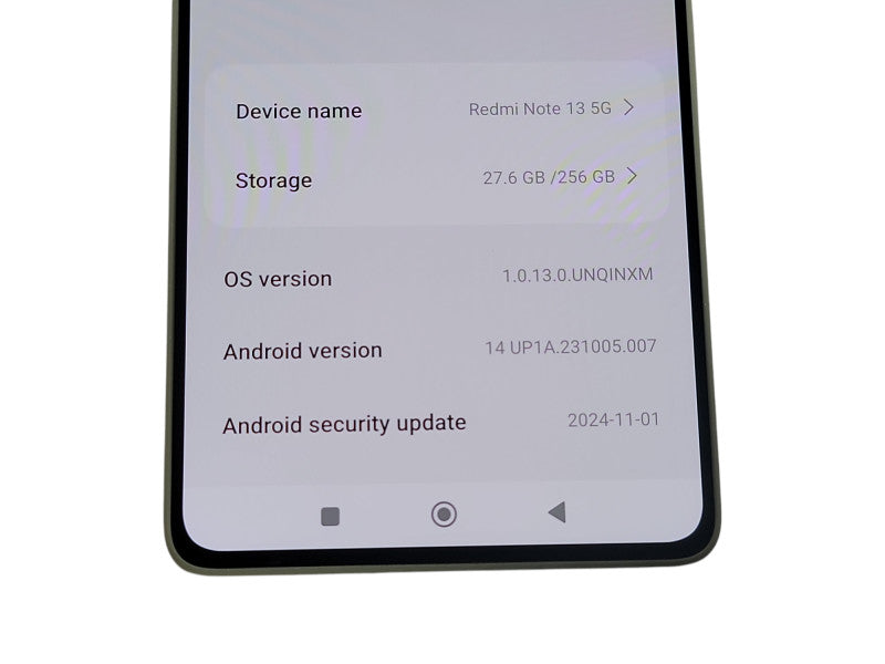 Xiaomi RedMi Note 13 5G - 256GB - White [2312DRAABI] (