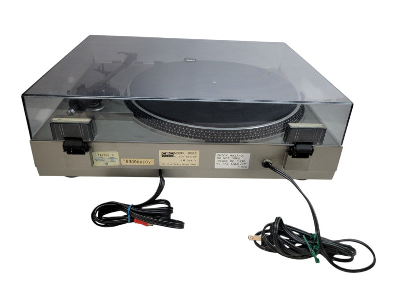 C.E.C. Chuo Denki 8003 Fully Automatic Direct Drive Record Player %