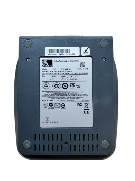 Zebra GX420d Thermal Label Printer | GX42-202510-000