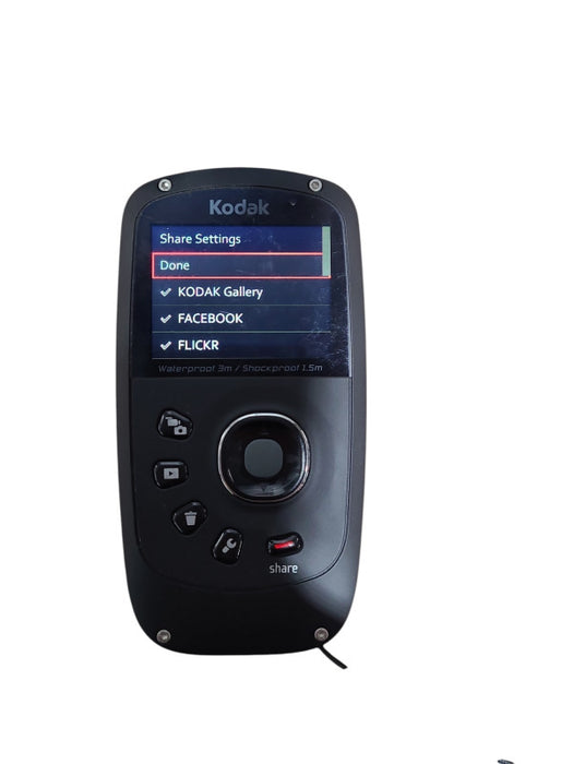 Kodak PlaySport Play Sport Zx5 Video Camera Waterproof/Shockproof