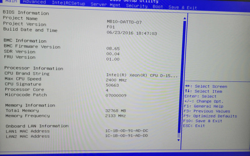 Datto S3B3000 4-Bay NAS Xeon D-1521 32GB DDR4 1x 120GB SSD + 3x 2TB HDDs _
