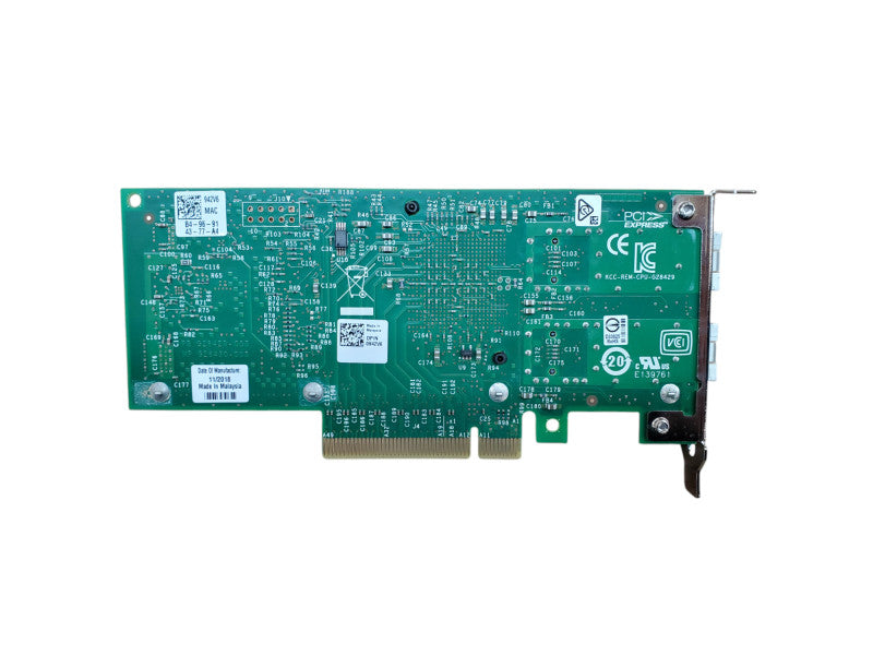 Intel X520-DA2 Dual Port 10G SFP+ PCIe | DP/N 0942V6 Q
