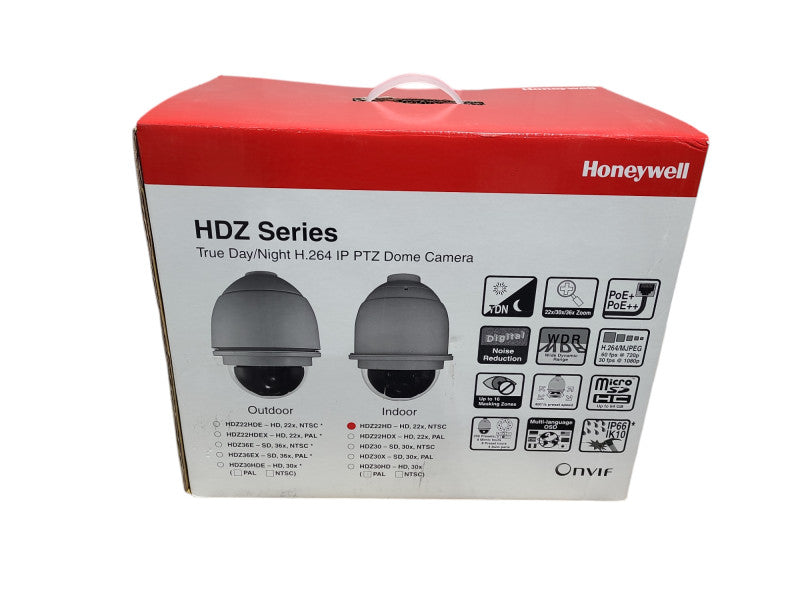 Honeywell HDZ22HD PTZ Dome Camera - HD, 22x Zoom, HTSC