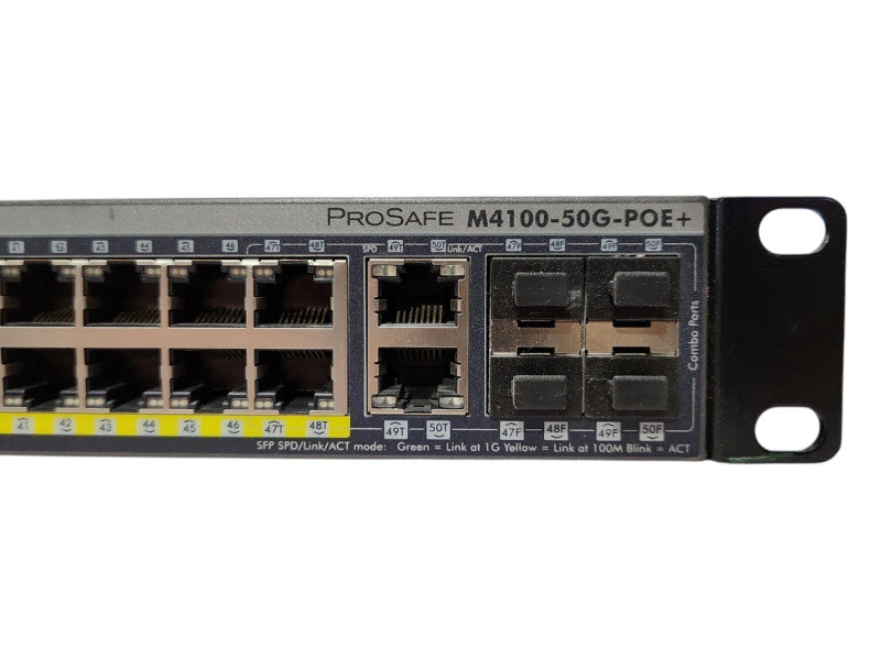 Netgear M4100-50G-PoE+ ProSafe 48-Port Gigabit L2+ PoE+ Switch (GSM7248P)
