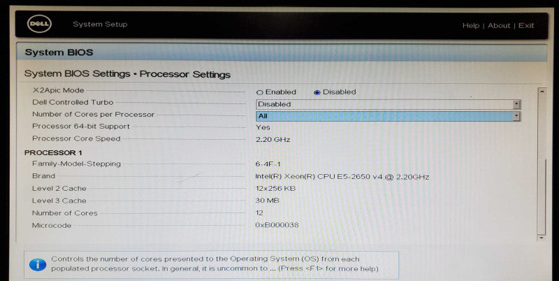 Dell PowerEdge R730 1x Xeon E5-2650 v4 32GB DDR4 H730 Mini - No HDD