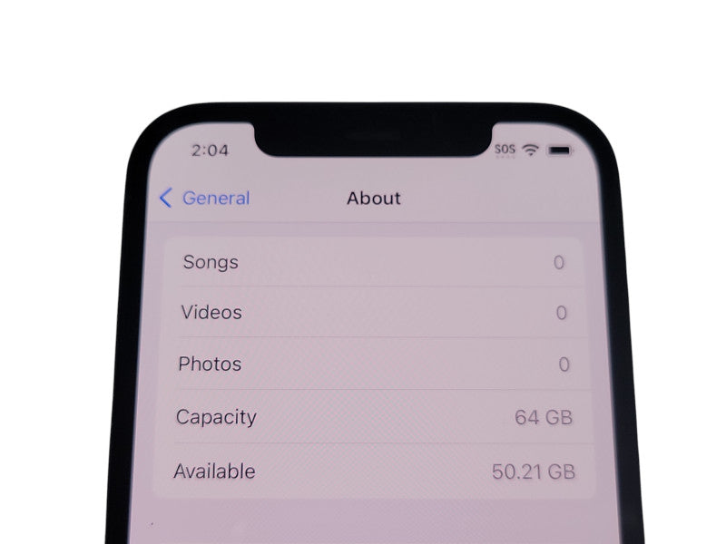 Apple iPhone 12 - 64GB - Black [A2402] (