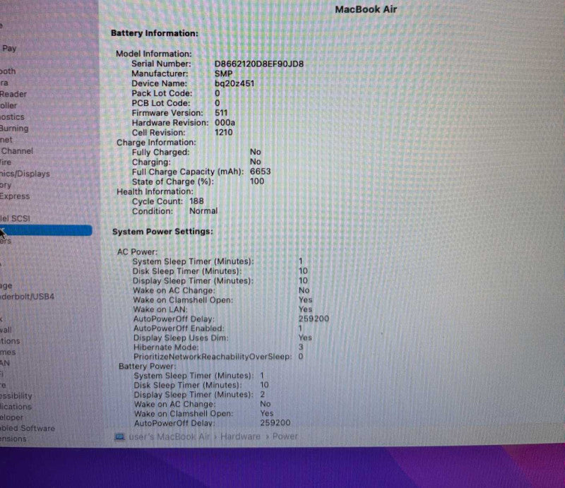 Apple MacBook Air 13" 2017 Core i5-5350U@1.8GHz 8GB RAM 256GB SSD READ