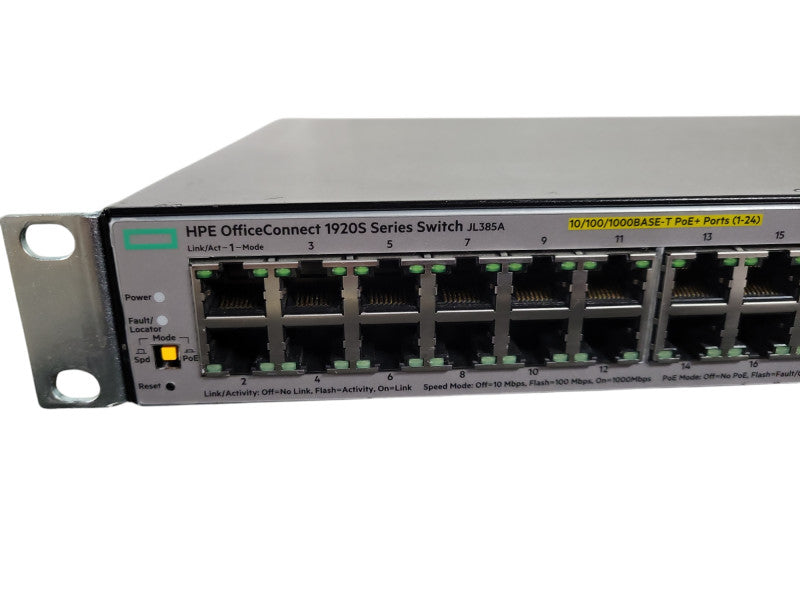 HPE OfficeConnect Switch 1920S 24G 2SFP PoE+ (370W) JL385A !