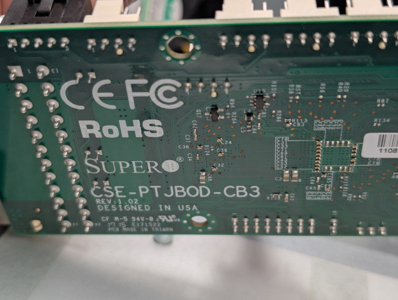SUPERMICRO 216JBOD-7 216BE2C-R741JBOD CSE-216 CSE-PT JBOD-CB3 24 2.5" Bay -