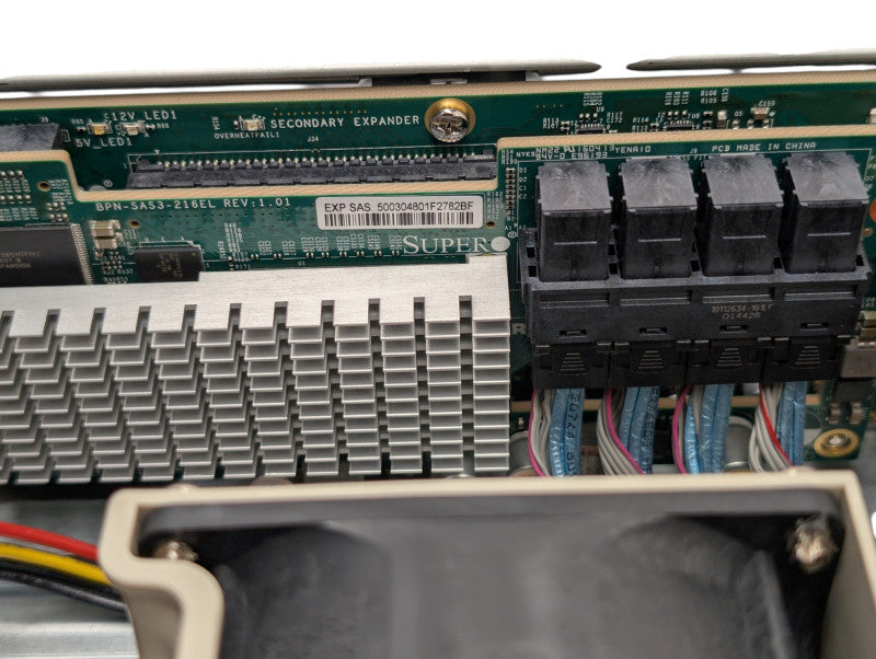 SUPERMICRO 216JBOD-7 216BE2C-R741JBOD CSE-216 CSE-PT JBOD-CB3 24 2.5" Bay -