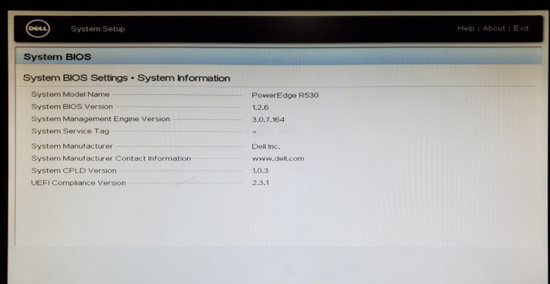 Dell PowerEdge R530 1x Xeon E5-2640 v3 32GB DDR4 H730P Mini - No HDD