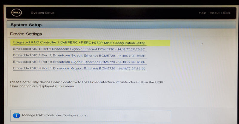 Dell PowerEdge R530 1x Xeon E5-2640 v3 32GB DDR4 H730P Mini - No HDD