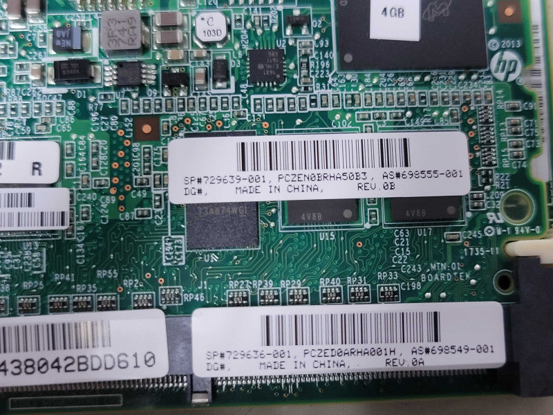HPE 698532-B21Smart Array P431 SAS 6Gb/s Controller w/ 4GB FBWC 729639-001 _