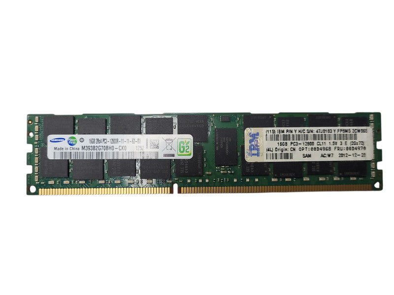 Samsung 16GB 2Rx4 PC3-12800R Server Memory Q$