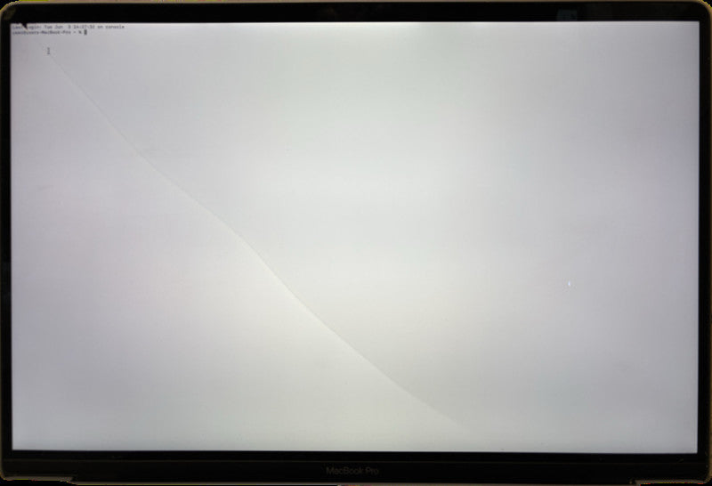 Apple MacBook Pro 16" 2019 Touch Bar Cracked Screen For Parts/Repair READ!