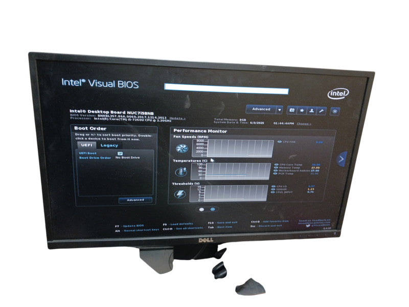Intel NUC NUC7i5BNK i5-7260U @ 2.2Ghz 8GB RAM USFF Desktop