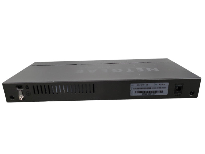 NETGEAR ProSafe GS110TP 8 Ports POE Gigabit Ethernet Switch !
