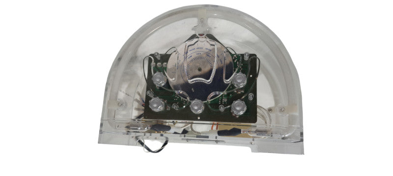 Vintage Hypersonic Retro Neon Acrylic Lighted AM/FM Radio Model PQR- 131