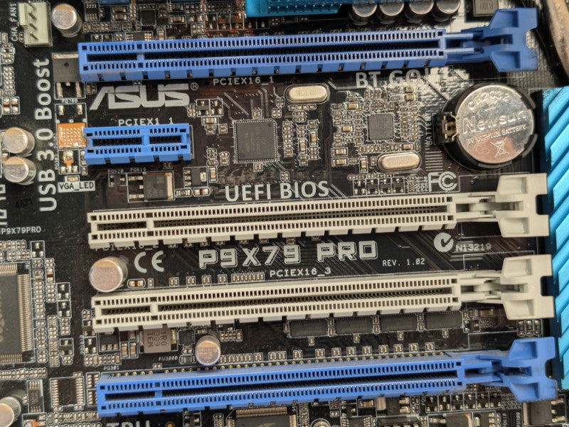 ASUS P9X79 PRO Intel Core i7-3930K 32GB RAM Combo  -