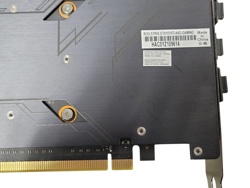 ROG-STRIX-GTX1070TI-A8G-GAMING GAMING Graphics card _