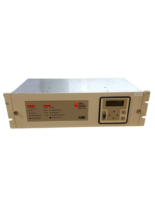 ABB DPU 2000R 544 587R1412-61004 DISTRIBUTION PROTECTION SYSTEM RELAY POWER