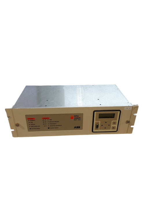 ABB DPU 2000R 544 587R1412-61004 DISTRIBUTION PROTECTION SYSTEM RELAY POWER