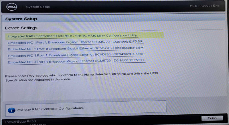 Dell R430 1U 8x 2.5"| 2x Xeon E5-2630 v3 @2.40GHz, 32GB DDR4, H730 Mini