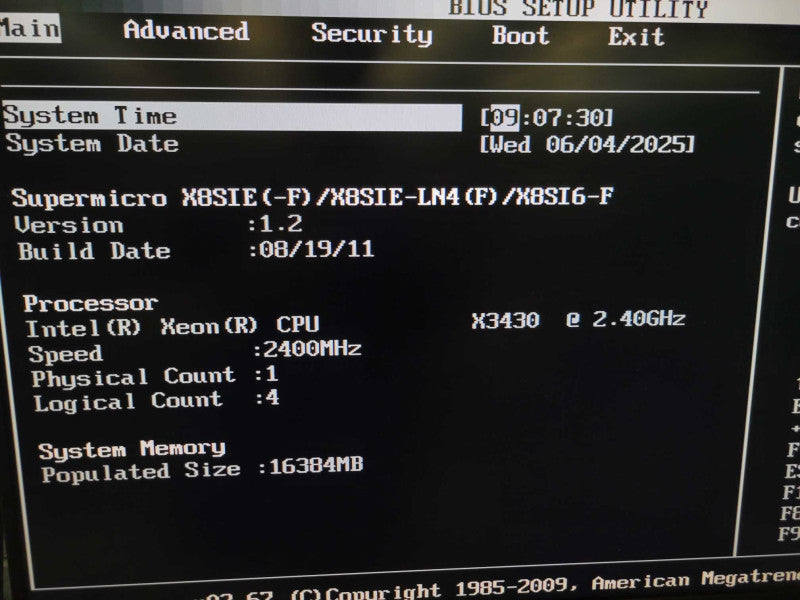 PixelNet Supermicro X8SIE(-F) - Xeon X3430 16GB DDR3 NO HDD 280W PSU  %