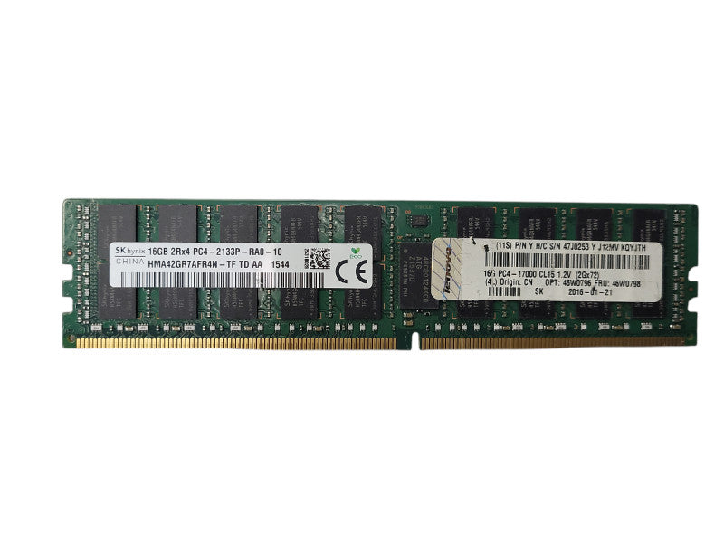 SK Hynix 16GB PC4-2133P-R Server Memory Q$