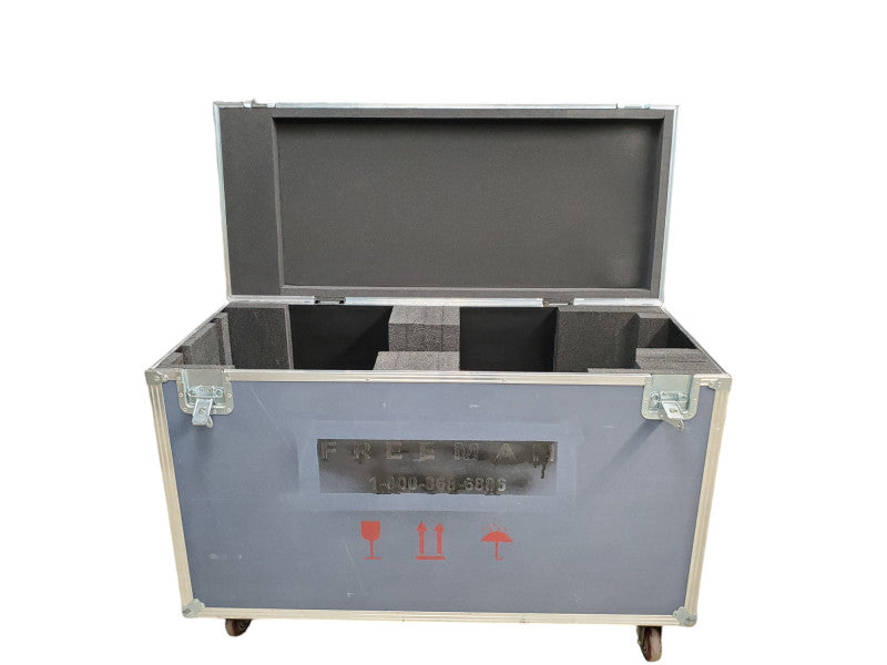 53.25in x 23in x 37.5in Equipment Road Case with Wheels