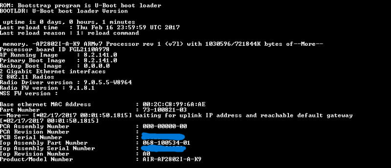 Cisco AIR-AP-28021-A-K9 Dual Band Access Point