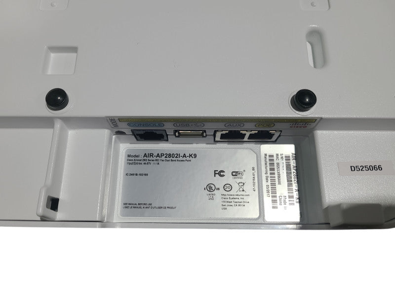Cisco AIR-AP-28021-A-K9 Dual Band Access Point