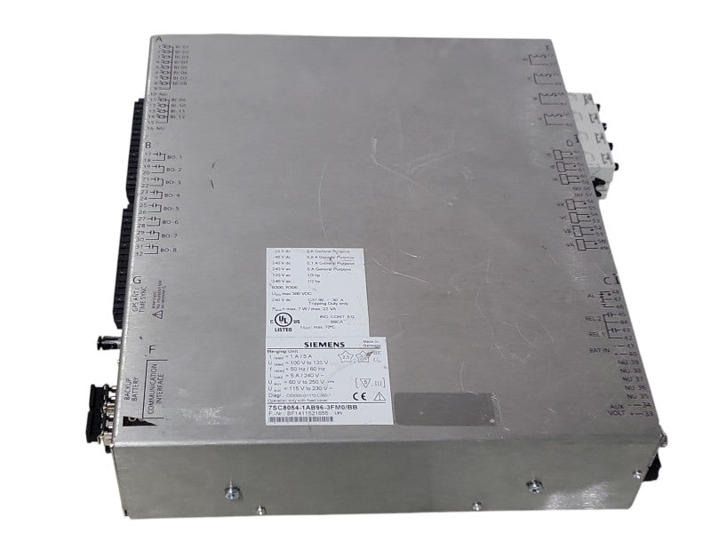 Siemens 7SC8054-1AB96-3FM0/BB controller, READ _