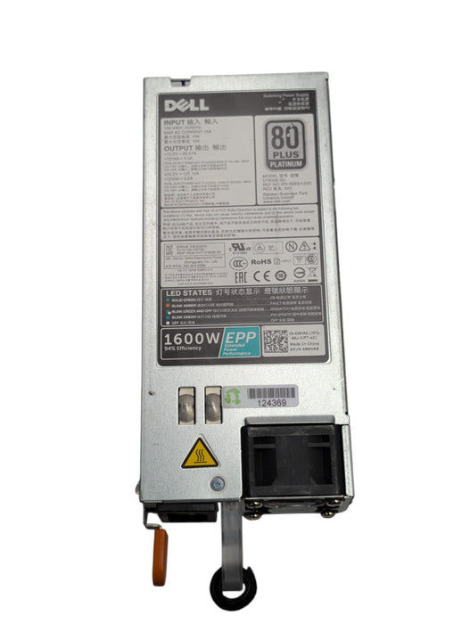 Dell 1600W PSU Power Supply 095HR5 80+ Platinum Q-