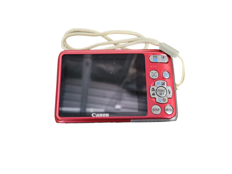 Canon PowerShot A3100 IS 12.1 MP 4x Optical Zoom Compact Digital Red Camera !
