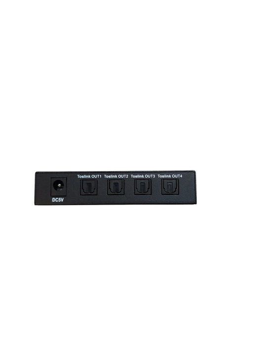 VANCO 1x4 Toslink Audio Splitter PN 28058