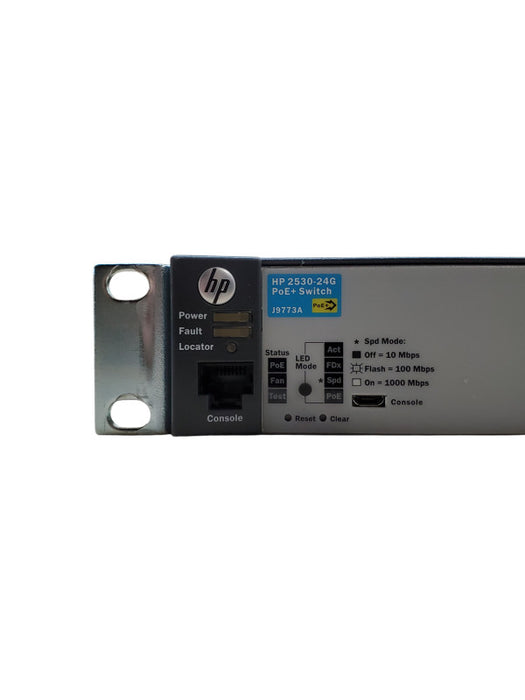 HP 2530-24G-PoE+ J9773A | 24 Port Gigabit PoE+ Switch w/ 4x SFP