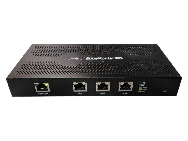 Ubiquiti EdgeRouter LITE (ERLite-3), Factory Reset