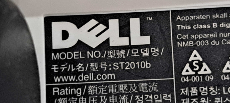 Dell ST2010b LCD 20" Widescreen Monitor W/HDMI & VGA Ports