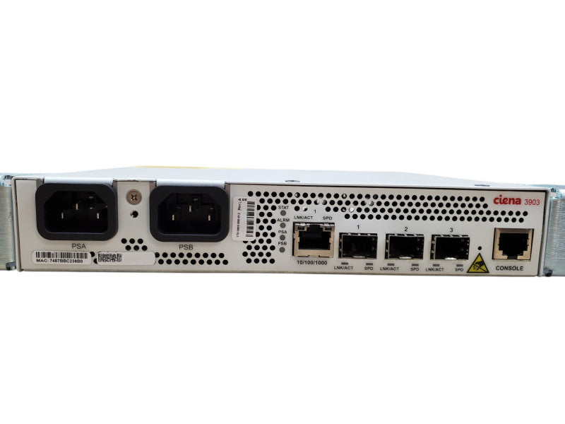 Ciena 3903 170-3903-820 Service Delivery Switch Network Management *READ*