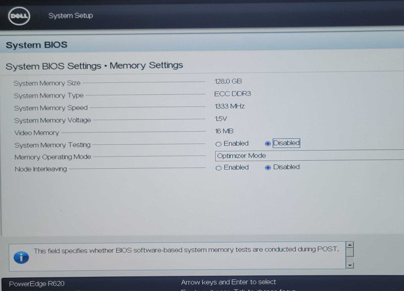 Dell PE R620 1U 2x Xeon E5-2640 2.50GHz 128GB DDR3 H710 Mini 2x PSU, 2.5" _
