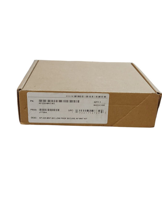 JY706A | New HPE AP-220-MNT-W3 Low Profile Secure AP Access Point Mount Kit
