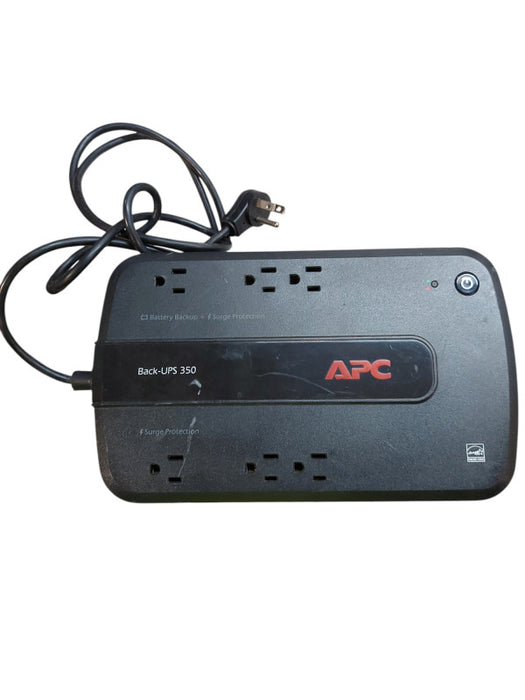 APC BE350G Back UPS 350, 350VA 200W, 6 Outlet Surge Protection