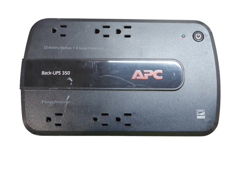 APC BE350G Back UPS 350, 350VA 200W, 6 Outlet Surge Protection