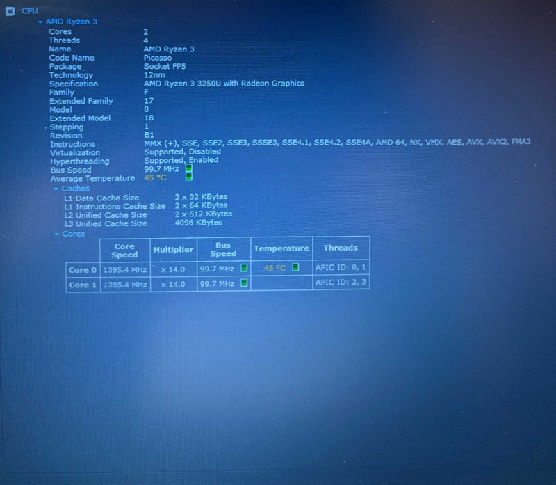 Lenovo Ideapad 3 15ADA05 AMD Ryzen 3 3250U 12GB RAM 512GB SSD   BudLap
