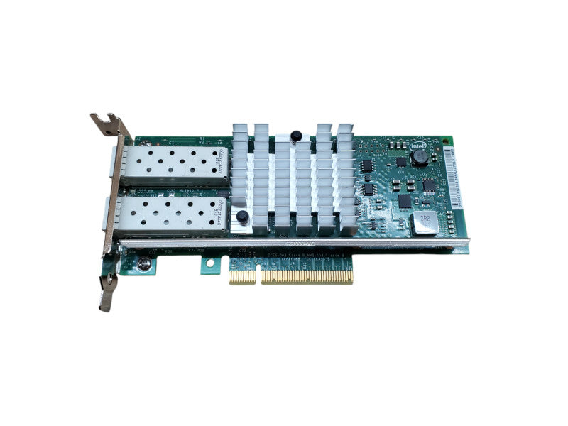 Intel X520-DA2/Dell 0942V6 2-Port 10G SFP+ PCIe Low Profile Server Adapter